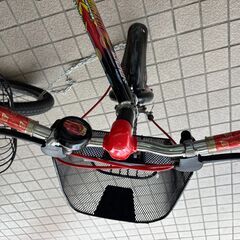 リユースのサカイ栃木店★ジモティ割あり★ アイデス 子供用自転車 18インチ レッド クリーニング済み TC10897の画像