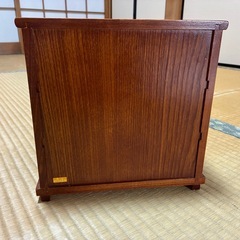 古い 小引き出し 高山けやき工芸の画像