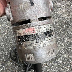 早いもの勝ち！ バラ売り可！一本3300円！ 電動ディスクグラインダー  makita 東芝 ジャンク扱い の画像