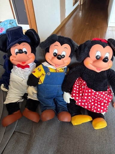 当時物ミッキー、ミニー