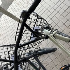 リユースのサカイ栃木店★ジモティ割あり★  自転車 20インチ クリーム クリーニング済み TC10898の画像