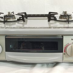 △ Rinnai リンナイ グリル付ガステーブル ガステーブル 都市ガス用 RT31NHS-L 2014年4月製 スパークのみ確認済 現状渡しの画像