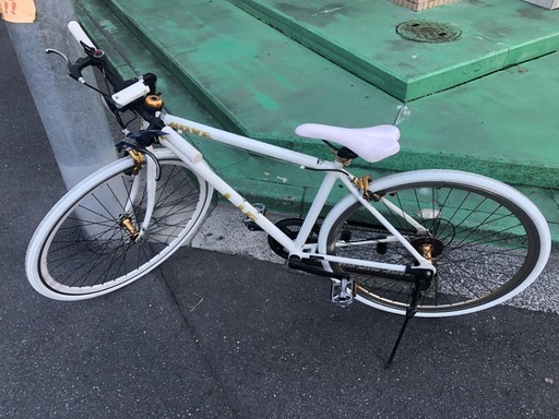 【中古】オカモト LIG MOVE ホワイト 新品パーツ多用