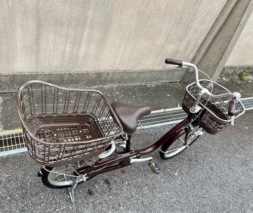 【お譲り先決定】超軽量20インチ変速なしLEDライト自転車