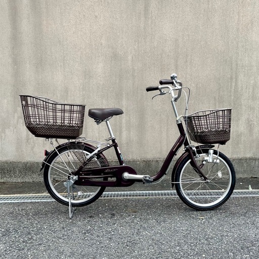 【お譲り先決定】超軽量20インチ変速なしLEDライト自転車