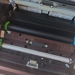 SHARPファクシミリ　UX-600CL　子機有　ブラウンの画像