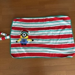 ミニオンサンタ　ブランケット🎅🏻🎄　の画像