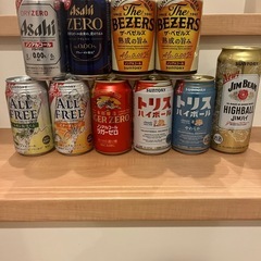 ハイボール、ノンアルコールビール&サワー　10本の画像