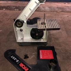 卓上ベルトサンダー リョービ B-25T RYOBI 研磨 ベルトグラインダー 金属 木材 の画像
