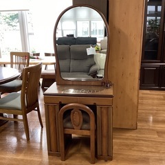 ドレッサー椅子付き【町田市再生家具】　251911の画像