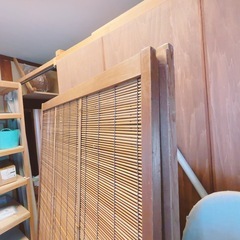 （美品）欄間4枚昭和レトロ建具4枚の画像