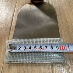 ステンレス鍬　新品未使用の画像