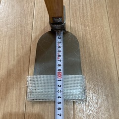 ステンレス鍬　新品未使用の画像