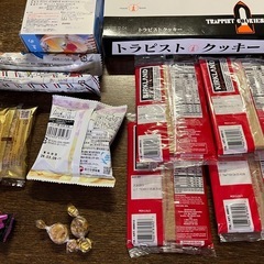食品　トラピストクッキー　ポップコーン　みつまめ　などの画像