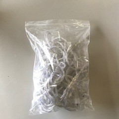 イルミネーション飾り（ホワイト）の画像