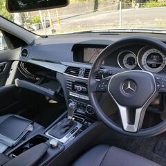 4万km ワゴン 修復歴なし ブルーエフィシェンシー アバンギャルド Cｸﾗｽ ｽﾃｰｼｮﾝﾜｺﾞﾝ バックカメラ　地デジテレビ 前席パワーシート プッシュスタート C180 メルセデスベンツの画像
