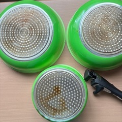 フライパン　鍋　ハンドル付き　の画像