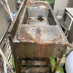 業務用一層シンクの画像