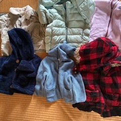 0円！70-110冬服ダウンの画像