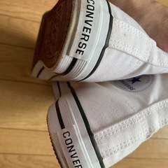 コンバース　ハイカット　25センチ
の画像