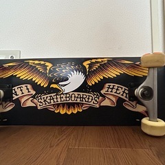 ANTIHERO スケートボード コンプリート 中古2回使用の画像