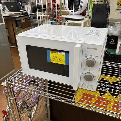 ☆ドリーム荒牧店☆ジモティー割引有☆【クリーニング済み】ヤマダ/電子レンジ/YMW-M17JW6/2021年製