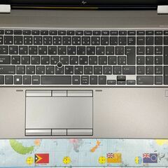 JC09121 極美品 HP ZBook Fury 15 G7 T2000 32GB ノートPC 大容量 office2024 の画像