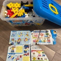 ニューブロック　乗り物セットの画像