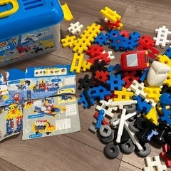ニューブロック　乗り物セットの画像
