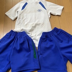 緑小学校子供の運動服半袖、3点セット　男女共用の画像