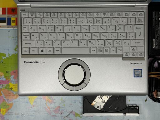 JC09103 極美品 レッツノート CF-SV7 DVDマルチ LTE Office2024 軽量