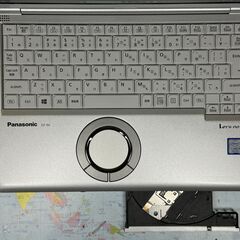 JC09103 極美品 レッツノート CF-SV7 DVDマルチ LTE Office2024 軽量の画像