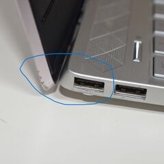 中古ノートパソコン HP Pavilion Laptop 13-an1066TU Windows11+office 爆速SSD256GB core i5-1035G1/メモリ8GB/13.3インチ/タッチパネルの画像