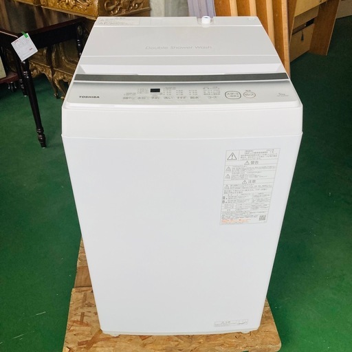 値下げ　美品　TOSHIBA 東芝　電気洗濯機　AW-5GA2 5.0kg 2023年製　取説付き　動作品
