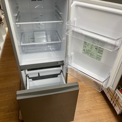 ☆ドリーム荒牧店☆ジモティー割引有☆【クリーニング済】　2ドア冷蔵庫/アクア/AQR-13K/126L/2021の画像