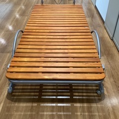 折りたたみベッド【町田市再生家具】　251912の画像