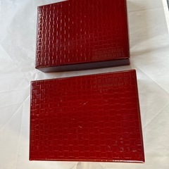 文箱  漆塗り  小物入れの画像