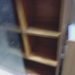 🔴山口市、レコード棚・整理棚・本棚¥4400🔴幅1802高さ1400奥行455🔴ガラス有無OKの画像