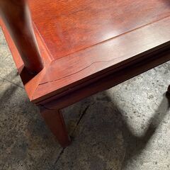 アンティーク家具 袖机、イスセットの画像