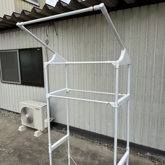 ランドリーラック　洗濯　洗濯機の画像