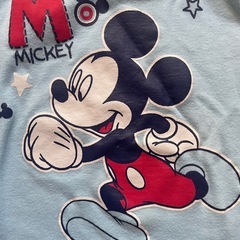 ミッキー　ベビーロンパース　Ｔシャツ　新生児の画像