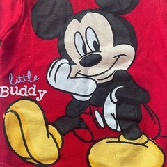 ミッキー　ベビーロンパース　Ｔシャツ　新生児の画像
