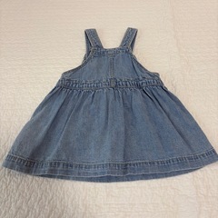GAPベビー　デニムワンピース サロペット　80㎝の画像