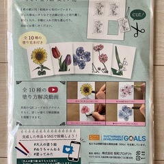 ぬり絵 大人の塗り絵の画像