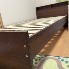 ニトリのシングルベット の画像