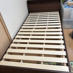 ニトリのシングルベット の画像