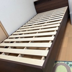 ニトリのシングルベット の画像