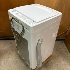 アクア 5kg 洗い 洗濯機 2022年製 左排水の画像