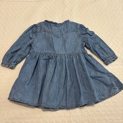 GAPベビー デニムワンピース　80㎝の画像