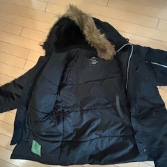 限定値下げ中！ALPHA INDUSTRIES M-65 ミリタリージャケット Lサイズ 黒の画像